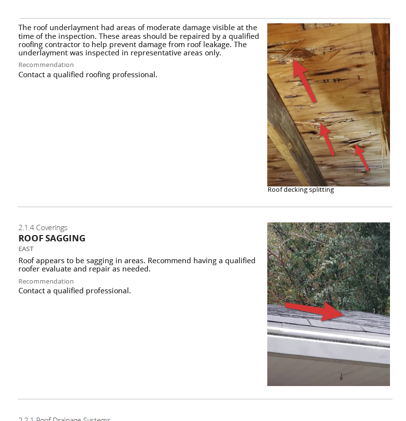 Premium Home Inspections Sample Report Page 5